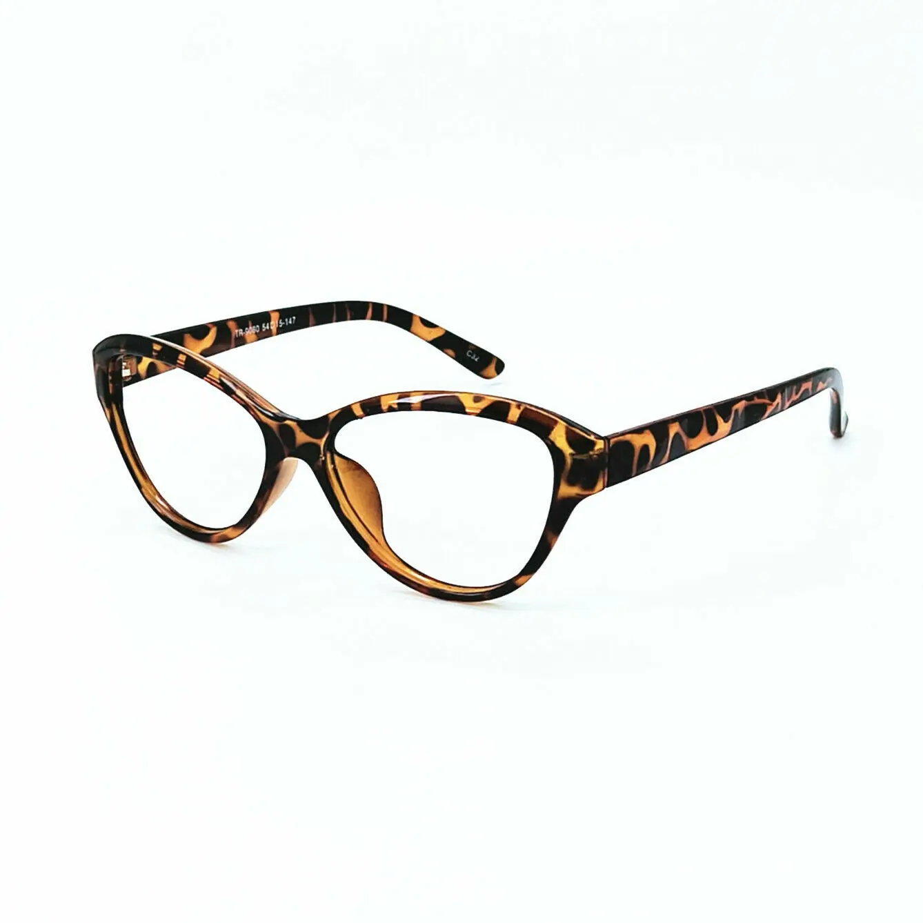 Tortoise Brown Tr 90 Flex Full Rim Cat Eye Reading Glasses